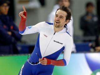 Denis Juskov tento december vylepšil na podujatí Svetového pohára v Salt Lake City svetový rekord na 1500 metrov.
