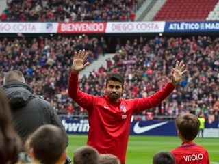 Diego Costa skóroval už v prvom súťanom zápase v drese Atlética Madrid.
