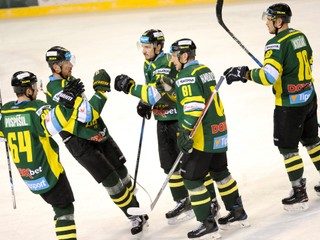 Hokejisti MsHK Žilina. Ilustračná fotografia.