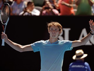Alexander Zverev potvrdil rolu favorita.