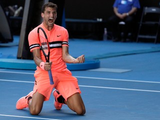 Takto sa Grigor Dimitrov tešil z postupu do osemfinále.