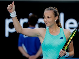 Magdaléna Rybáriková postúpila do osemfinále Australian Open 2018.
