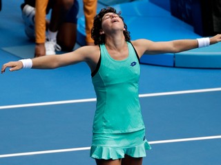 Španielska tenistka Carla Suárezová-Navarrová. 