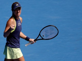 Nemecká tenistka Angelique Kerberová postúpila do semifinále Australian Open.