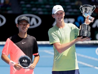 Syn Čecha Kordu, Sebastian, triumfoval medzi juniormi na Australian Open