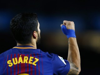 Luis Suárez rozhodol o víťazstve Barcelony.