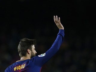 Bod pre Barcelonu zariadil Gerard Piqué.