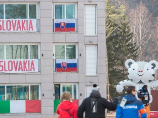 Ubytovanie slovenskej výpravy.