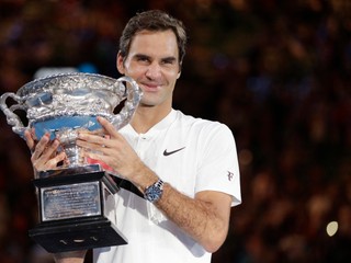 Roger Federer sa naposledy tešil zo zisku trofeje na Australian Open.