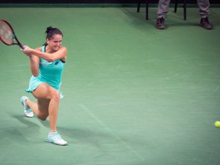 Kužmová sa  prvýkrát v kariére dostala do štvrťfinále turnaja WTA