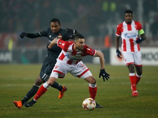 Futbalisti Crvenej Zvezdy Belehrad remizovali s CSKA Moskva 0:0.