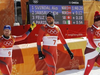 Nórsko má konečne olympijské zlato aj v zjazde, postaral sa oň Svindal