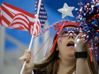 Američania dali gól, chlapec so slovenskou vlajkou kričí od radosti