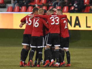 Ako prví mali istotu účasti v nadstavbovej časti o titul futbalisti Spartaka Trnava.