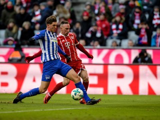 Pekaríkova Hertha ukončila víťaznú sériu Bayernu