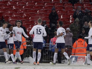 Tottenham vyhral v obtiažnych podmienkach.