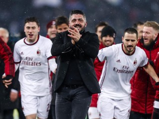 Gennaro Gattuso so svojimi zverencami.