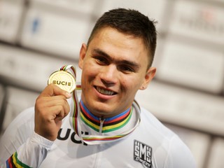 V keirine si vybojoval zlato Kolumbijčan Fabián Puerta.