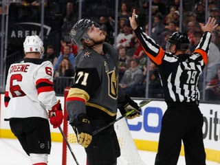 Hokejisti Vegas Golden Knights nestačili na New Jersey Devils.