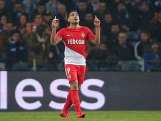 Útočník AS Monaco Radamel Falcao.