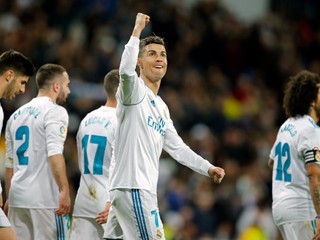Real Madrid v deväťgólovom zápase porazil nováčika, Ronaldo dal štyri góly