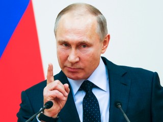 Prezident Ruska, Vladimír Putin.