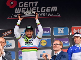 Sagan tretí raz vyhral klasiku Gent - Wevelgem a rozplakal súpera
