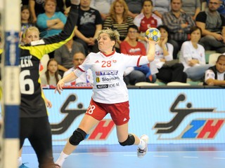 Lýdia Jakubisová v drese Slovenska, ilustračná snímka.