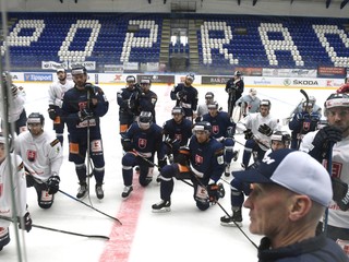 Slovenských hokejistov čakajú dva zápasy proti Lotyšsku, v Poprade pokračujú v príprave