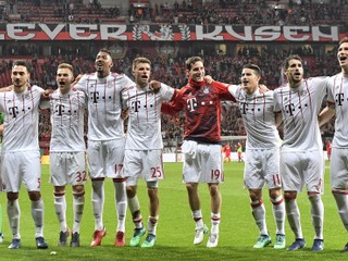 Futbalisti Bayernu Mníchov sa radovali z postupu do finále Nemeckého pohára.