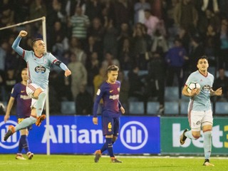 Iago Aspas strelil vyrovnávajúci gól Celty.