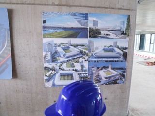 Národný futbalový štadión by mal byť dokončený na záver roka 2018.