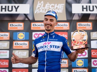 Julian Alaphilippe ovládol Valónsky šíp 2018.