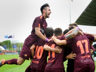 Tím futbalistov španielskeho FC Barcelona do 19 rokov zvíťazil vo finále mládežníckej Ligy majstrov 2017/2018 (UEFA Youth League) a získal trofej.