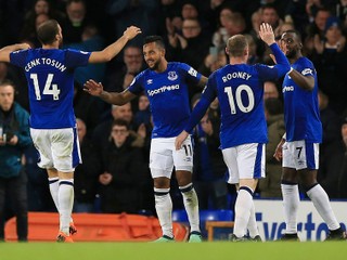 Hráči Evertonu sa radovali z triumfu nad Newcastlom.