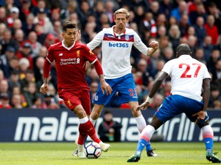 Liverpool remizoval so Stoke City.