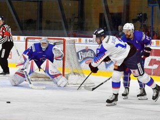 Slovenskí hokejisti v záverečnom zápase pred MS 2018 prehrali s Francúzskom.