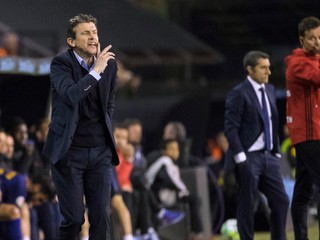 Juan Carlos Unzue (vľavo) bude trénerom Celty Vigo iba do konca sezóny.