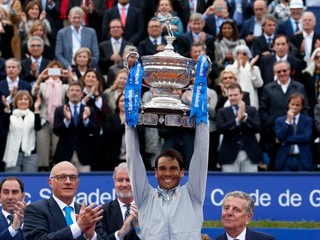 Rafael Nadal ovládol turnaj v Barcelone.