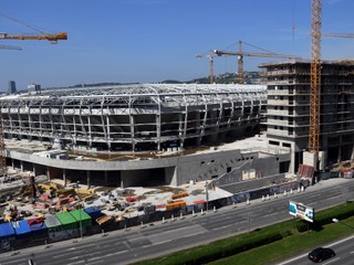 Národný futbalový štadión, 30. apríl 2018.