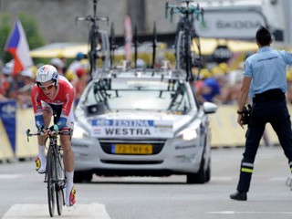 Bývalý holandský cyklista Lieuwe Westra.