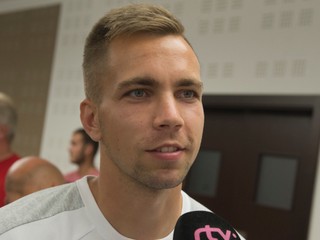 Slovenský futbalový reprezentant Jakub Považanec.