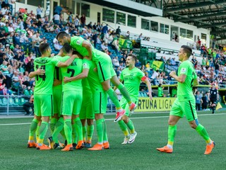 Futbalisti MŠK Žilina na ilustračnej fotografii.