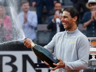 Nadal získal v Ríme už svoj ôsmy titul, v dramatickom finále zdolal Zvereva