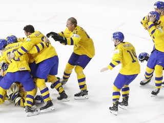 Švédski hokejisti (ilustračná fotografia).