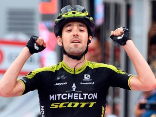 Mikel Nieve sa raduje z víťazstva v 20. etape