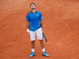 Sklamaný Stan Wawrinka.