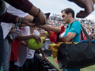 Roger Federer. Staronová svetová jednotka.