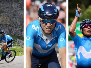 Quintana, Valverde a Landa. Movistar povedie na Tour de France silné trio