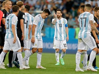 Argentínski futbalisti nestačili na Chorvátsko.